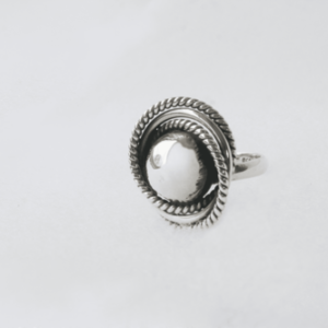 anillo con espiral