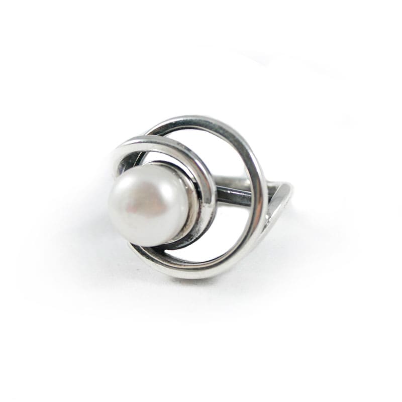 anillo con perla natural 2 anillo con perla natural 2