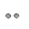 aretes oval plata piña 2 aretes oval plata piña 2