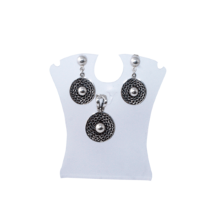 aretes y dije moderno sombrero